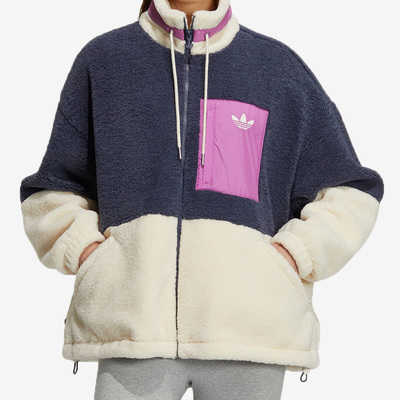 Adidas/阿迪达斯女子羊羔毛外套