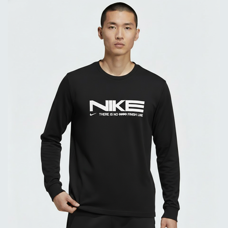 Nike/耐克正品Premium 男士圆领薄绒运动字母卫衣IB5450-010
