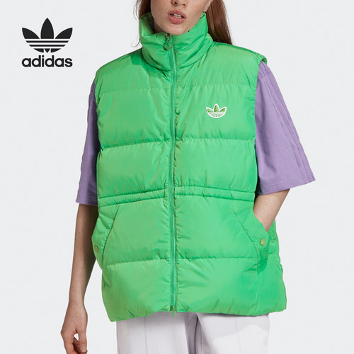 ADIDAS运动羽绒背心马甲