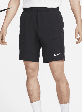 Nike/耐克正品Dri-FIT男士透气训练网球运动短裤FD5337-010