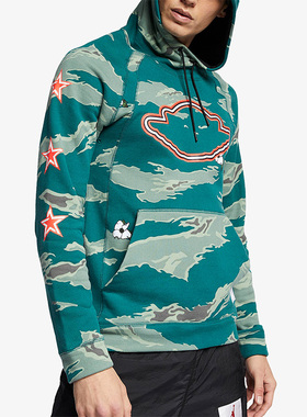 Nike/耐克正品休闲男子时尚潮流运动训练连帽卫衣 AT9021-010