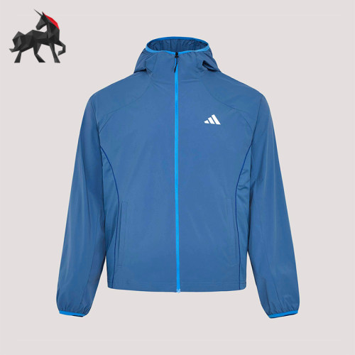 Adidas/阿迪达斯正品LOOSE HOOD JACKET男士梭织凉感夹克KZ0015