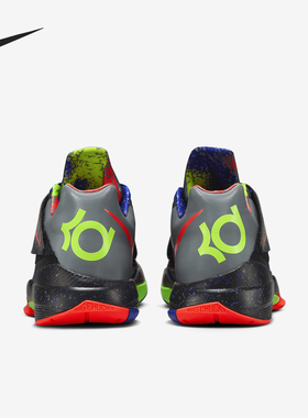 Nike/耐克正品KD 4 NERF男士低帮减震实战篮球鞋FQ8180-400