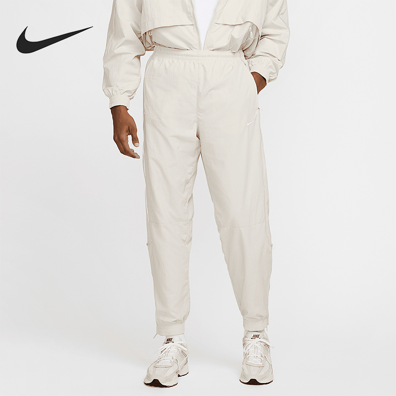 耐克男士经典梭织系带长裤
