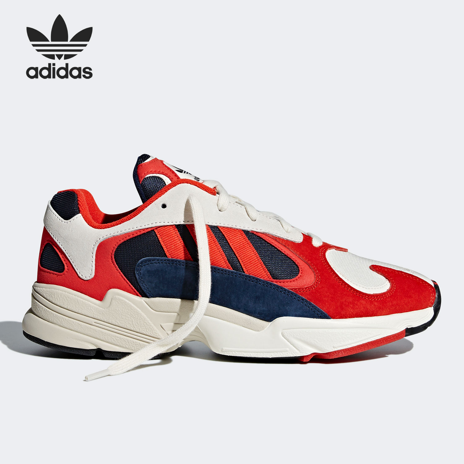 跑步鞋阿迪达斯三叶草YUNG-1男女