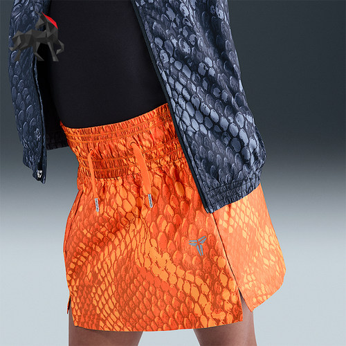 Nike/耐克正品2025 Kobe大童休闲梭织蛇纹时尚半身裙II5336-819