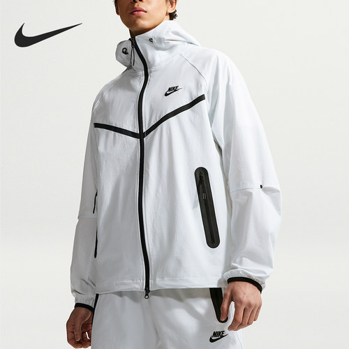 Nike/耐克正品Dri-FIT男士训练透气连帽经典夹克外套IU7635-101