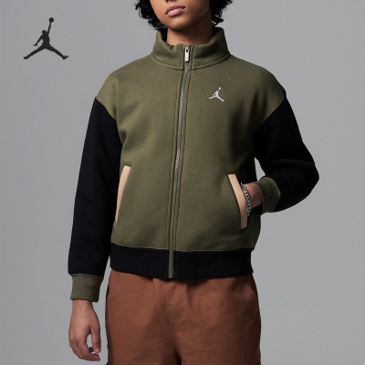 Nike/耐克正品JORDAN大童加绒保暖户外运动外套IH8603-222