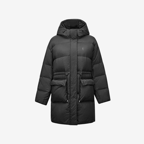 Skechers斯凯奇正品女连帽保暖舒适羽绒服L424W165-0018