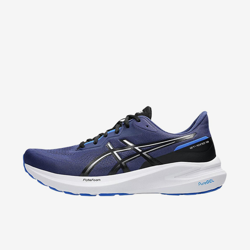 Asics/亚瑟士正品GT-1000 13男子轻便透气耐磨跑步鞋1011B858-402