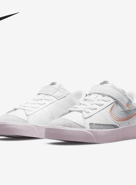 Nike/耐克正品Nike Blazer Low '77大童低帮休闲鞋 DJ4293-100