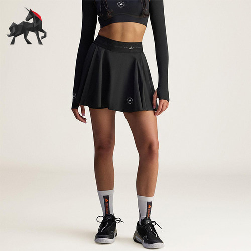 Adidas/阿迪达斯正品PLTD SKORT女士运动经典修身透气裙裤JX4330