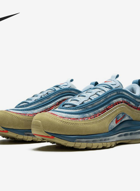Nike/耐克正品Air Max 97 GS女子大童经典牛仔跑步鞋BV6374-200