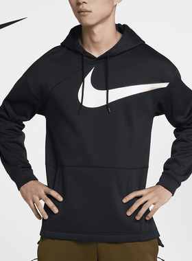 Nike/耐克正品卫衣当季大勾运动针织保暖休闲套头衫AJ9264-010