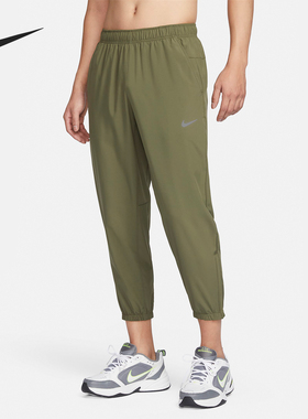 Nike/耐克官方正品Form Dri-FIT 男士运动梭织束脚长裤FB7498-222