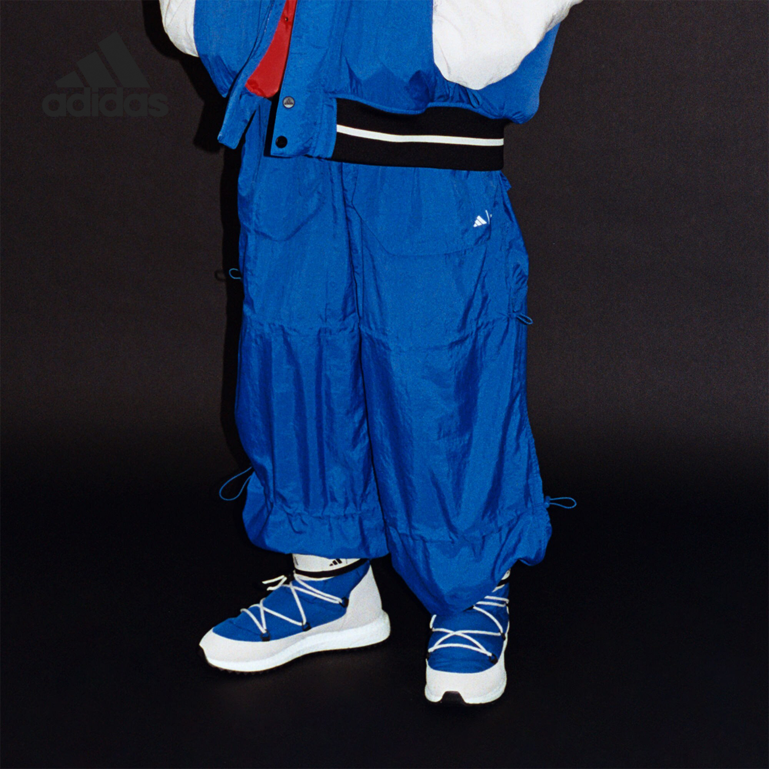 Adidas/阿迪达斯正品秋季新款女士时尚宽松运动休闲裤IY8047