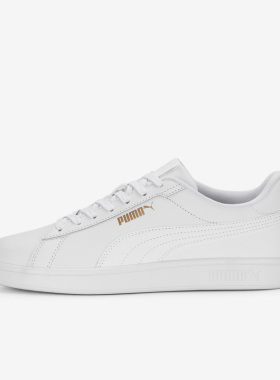 Puma/彪马正品Smash 3.0 L男女缓震耐磨休闲板鞋390987-01