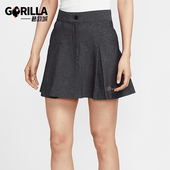 耐克正品 Naomi Osaka女士透气休闲经典 Nike 户外百褶裙HQ6070 010