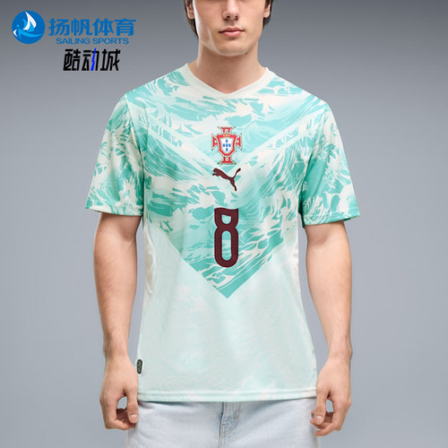 Puma/彪马正品夏季男士透气经典足球圆领训练短袖T恤788146-78