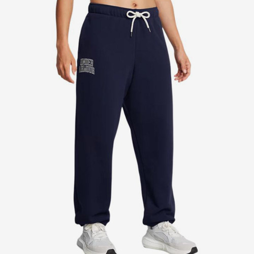 UA/安德玛正品Icon HWT Terry OS Pant女士针织长裤1386496-410