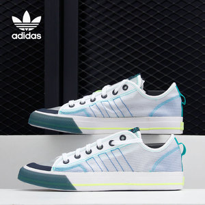 Adidas/阿迪达斯正品 三叶草NIZZA RF男女耐磨运动休闲鞋 FY3091
