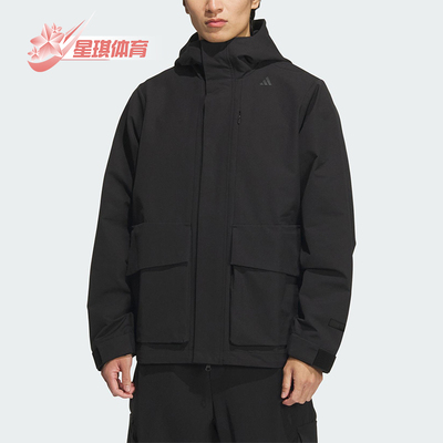 Adidas/阿迪达斯正品春款男士训练运动梭织宽松外套JM0960