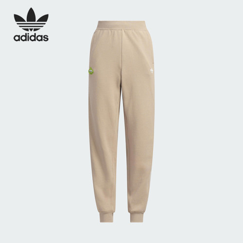 Adidas/阿迪达斯正品三叶草儿童休闲时尚潮流运动长裤KF7349
