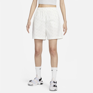 女子休闲印花梭织五分短裤 Nike 耐克正品 夏季 133 DV7933