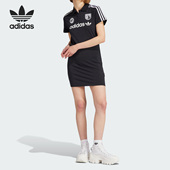 短袖 三叶草女子运动时尚 连衣裙IR9788 阿迪达斯正品 Adidas