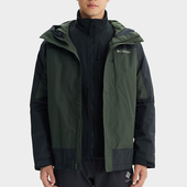 防风三合一冲锋衣XE5220366 柔软男士 Columbia 哥伦比亚正品