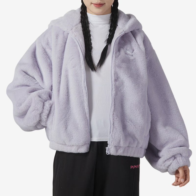 Puma/彪马正品新款女子摇粒绒运动外套保暖抓绒衣625194