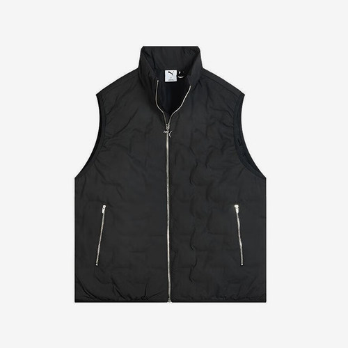 Puma/彪马正品男士拒水轻盈保暖立领休闲羽绒马甲635758-01