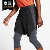 耐克正品 男子休闲运步二合一七分裤 当季 TECH AQ6537 新款 Nike