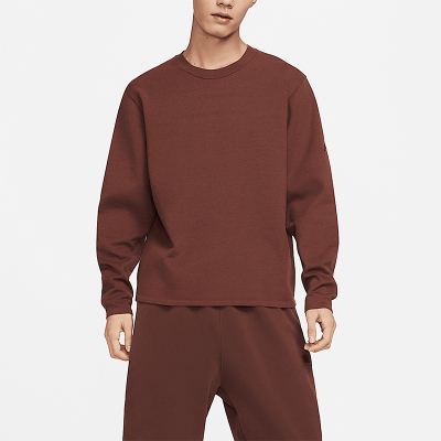 Nike/耐克正品THERMA-FIT男士针织圆领卫衣套头卫衣DV9975-231