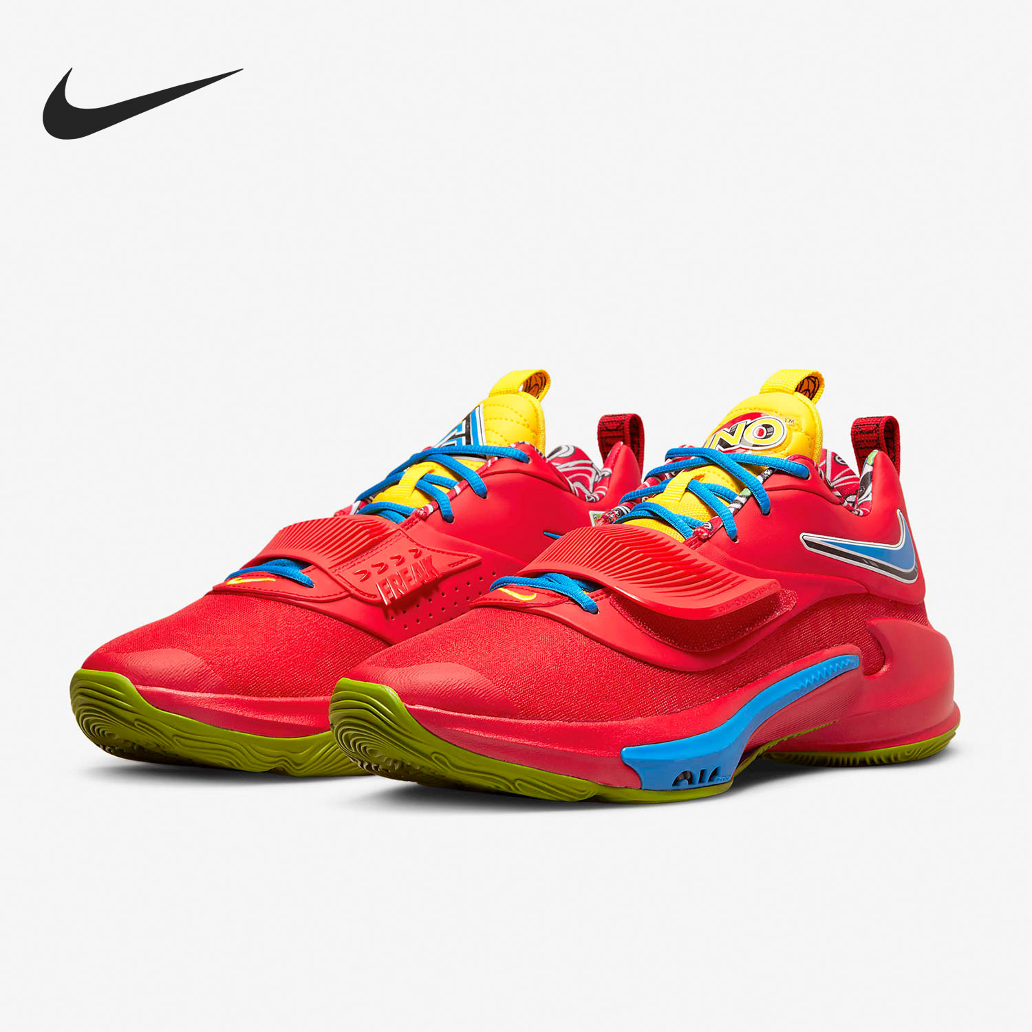 Nike/耐克官方正品ZOOM FREAK 3 NRG EP男女实战篮球鞋DC9363-600