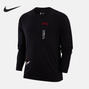 NBA男子运动长袖 Nike COURTSIDE 010 耐克官方正品 T恤DR6338