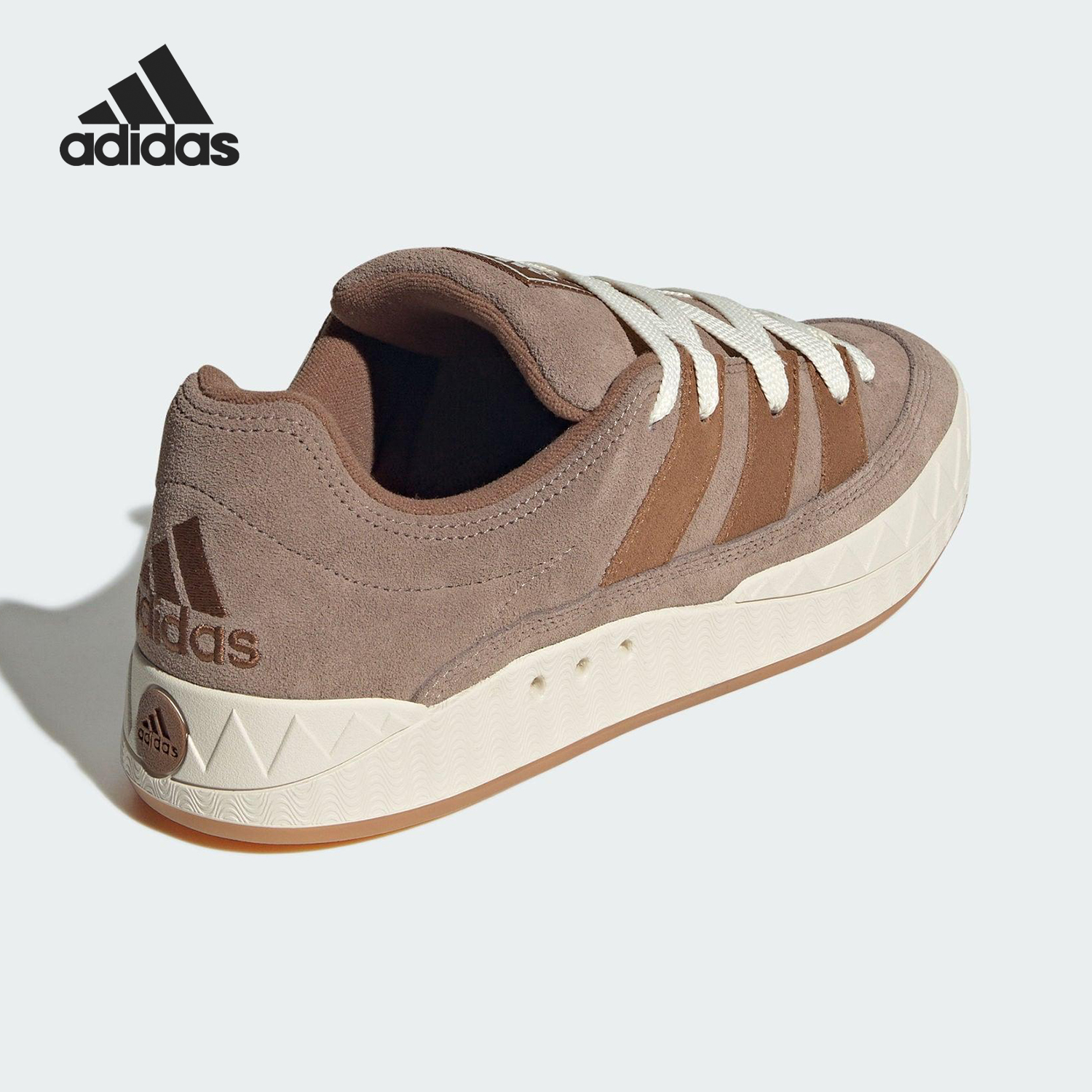 Adidas/阿迪达斯正品ADIMATIC SHOES男女轻便复古系带板鞋KI8881