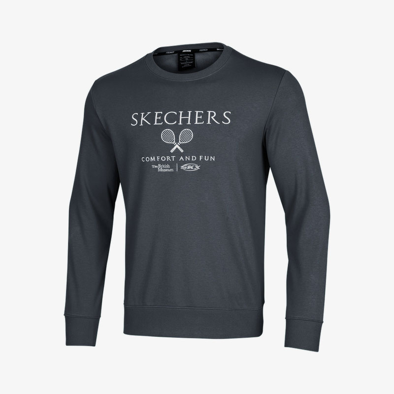 斯凯奇男女运动卫衣P122U004