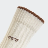 Adidas/阿迪达斯 Официальный аутентичный клевер Мужчина и Женская Любовь Паттерн Средняя Труба Носки JX9051