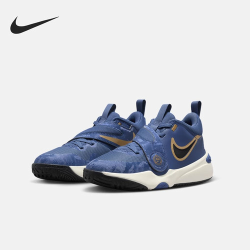 Nike/耐克正品TEAM HUSTLE GS女子大童耐磨运动鞋FZ8463-400