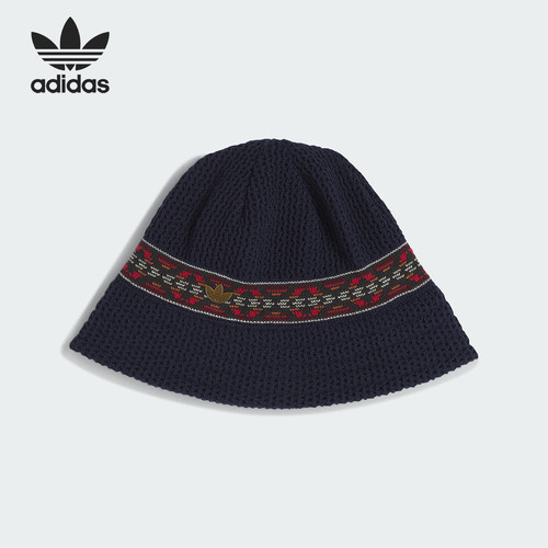 Adidas/阿迪达斯正品三叶草男女复古柔软休闲针织帽JP4208