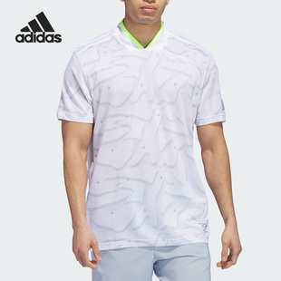 IB1964 Adidas 阿迪达斯官方正品 新款 男子运动透气高尔夫POLO衫
