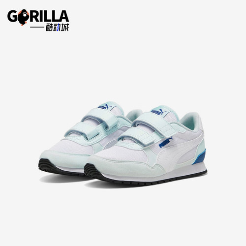 Puma/彪马正品ST RUNNER小童低帮魔术贴透气经典休闲鞋385511-23