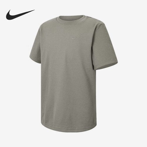 Nike/耐克正品2025夏季款男士休闲针织经典宽松短袖HJ4044-320