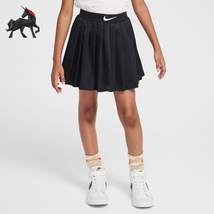 Nike 运动小童透气时尚 日常轻盈半身裙H百搭Q7747 010 耐克正品
