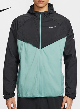 Nike/耐克正品2025秋季款男士拼接连帽运动外套HV4549-014