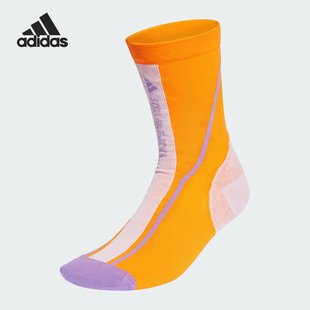 SOCKS女子透气运动袜一双装 Adidas 阿迪达斯官方正品 CREW IL6529