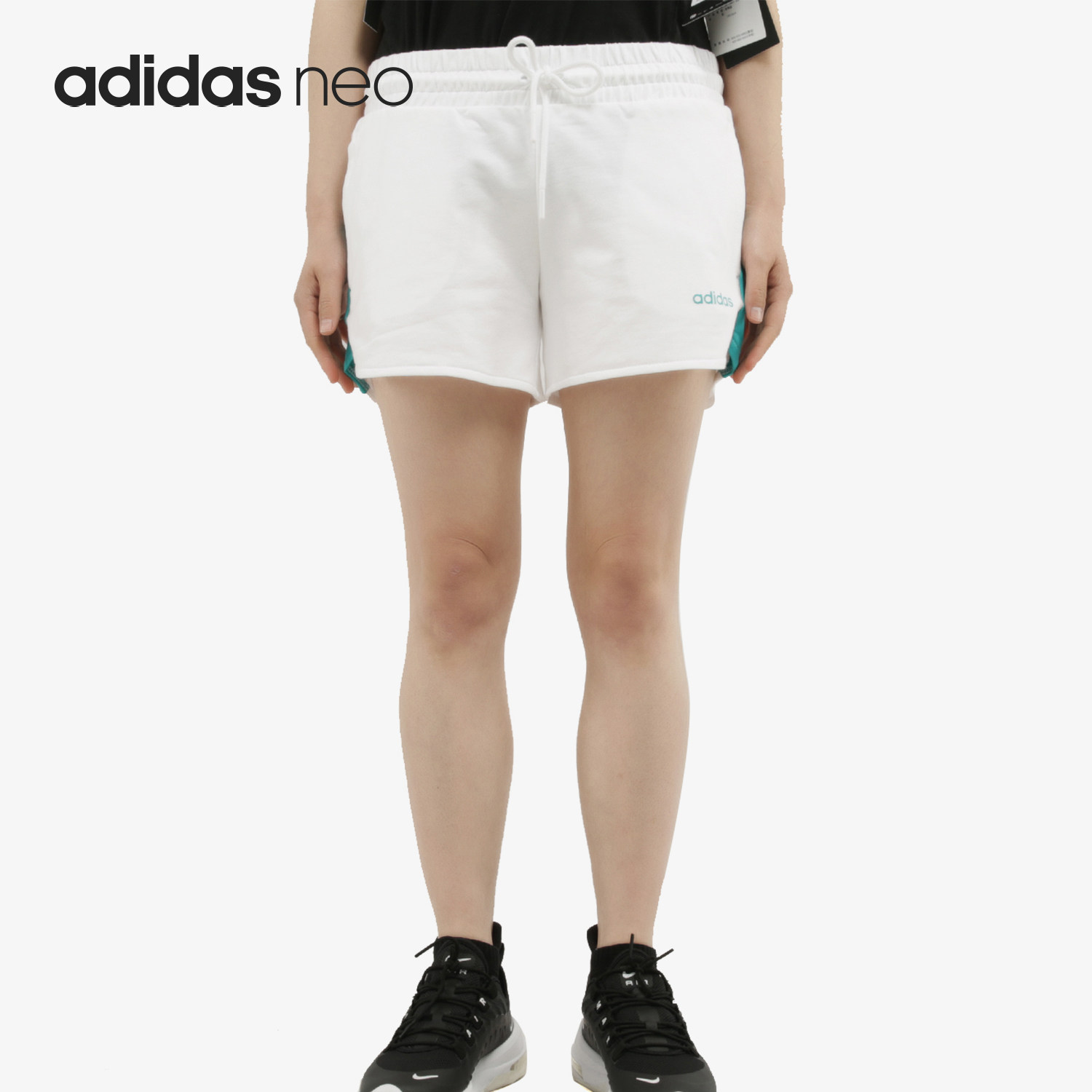 Adidas/阿迪达斯官方正品女子休闲运动跑步热裤五分短裤 DQ2650,运动服/休闲服装,运动中长裤／短裤,淘宝优惠券,粉丝福利购,淘宝优惠卷