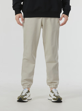 New Balance/NB正品运动男子户外休闲针织束脚长裤AMP41348-TWF