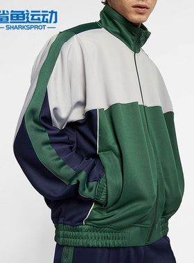 Nike/耐克正品新款男女同款宽松复古运动立领夹克外套AQ4456-323